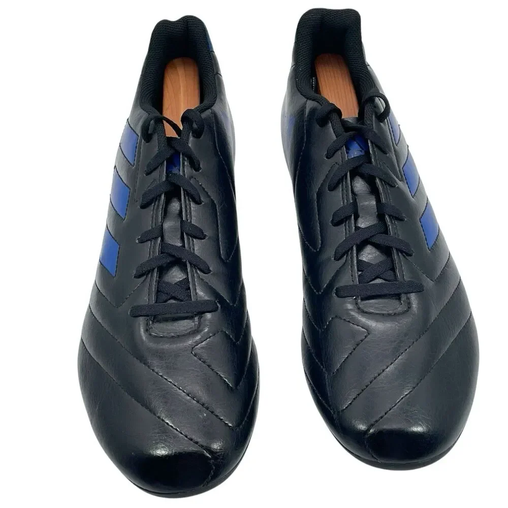 Adidas Goletto VII FG Soccer Cleats Black Blue Men’s Size 13